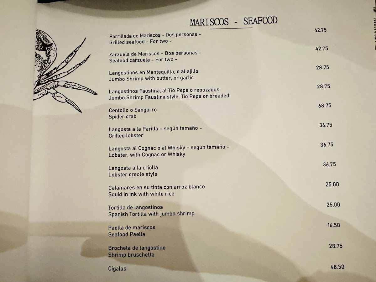 Menu The House Of Seafood - Acha-5